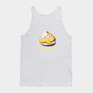 Lemon Meringue Pie | French cuisine | Dessert Tank Top